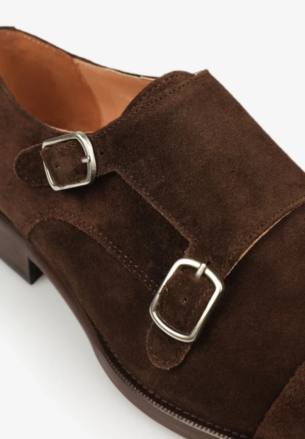 scalperscompany Zapatos Double Monk Piel-Hombre Formal