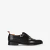 scalperscompany Zapatos Double Monk Vestir Piel-Hombre Formal
